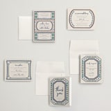 "Vase" - Wedding Invitations in Neptune by Kelly Watkins - Invitation Suite