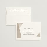 "Gossamer" - Wedding Invitations in Sandstone by Kate Ahn - FREE Recipient Addressing