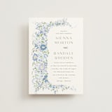 "Meander" - Wedding Invitations in Lilac by Angela Marzuki - Front