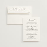 "Sacrament" - Wedding Invitations in Cloud by Heather Cairl - Invitation with Envelope