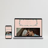 "Le Jardin" - Wedding Invitations in Petal by Elly - FREE Wedding Website