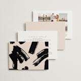 "SoHo" - Wedding Invitations in Blush by Hudson meet Rose - Back of Card Options