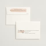 "SoHo" - Wedding Invitations in Blush by Hudson meet Rose - FREE Recipient Addressing