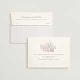 "Lace Trim" - Wedding Invitations in Cream by Kristen Smith - FREE Recipient Addressing