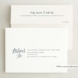 "Mountain Retreat" - Wedding Invitations in Evening Sky by Design Lotus - FREE Recipient Addressing