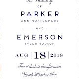 "Romantic Watercolor Flora" - Wedding Invitations in Dhalia by Petra Kern - Detail