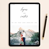 "Someone Like You" - Wedding Invitations in Tuxedo by Design Lotus - FREE Wedding Website