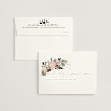 "Ivory Ring" - Wedding Invitations in Blush by Susan Moyal - FREE Recipient Addressing