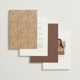 "Disney Storybook" - Wedding Invitations in Autumn by Morgan Ramberg - Back of Card Options