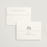 "Delicate" - Wedding Invitations in Pearl by Emily Sabol Goss - FREE Recipient Addressing