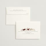 "fleur sauvage" - Wedding Invitations in Vert by Erin Deegan - FREE Recipient Addressing