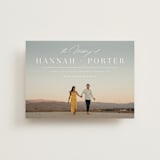 "Mystique" - Wedding Invitations in Linen by Ashley Rosenbaum - Front