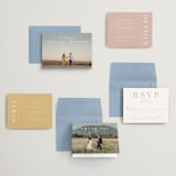 "Mystique" - Wedding Invitations in Linen by Ashley Rosenbaum - Invitation Suite