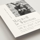 "Wedding Editorial" - Wedding Invitations in Tuxedo by Ana de Sousa - Detail