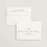 "Sweethearts" - Wedding Invitations in Periwinkle by Design Lotus - FREE Recipient Addressing