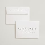 "In this together" - Wedding Invitations in Black Tie by Lea Delaveris - FREE Recipient Addressing