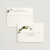 "Vines of Green" - Wedding Invitations in Fern by Susan Moyal - FREE Recipient Addressing