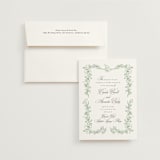 "Romantic Garden" - Wedding Invitations in Mint by Melinda Denison - Invitation with Envelope