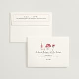 "Velvet Cherry" - Wedding Invitations in Cherry by Sarah Rosenthal - FREE Recipient Addressing