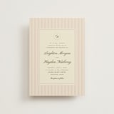 "hayden" - Wedding Invitations in Blush by Ellen Schlegelmilch - Front