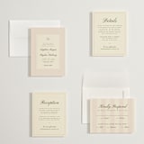 "hayden" - Wedding Invitations in Blush by Ellen Schlegelmilch - Invitation Suite