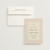 "hayden" - Wedding Invitations in Blush by Ellen Schlegelmilch - Invitation with Envelope