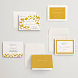 "Otomi" - Wedding Invitations in Sunshine by Shari Margolin - Invitation Suite