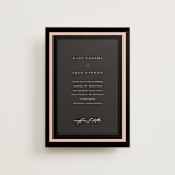 "Elance" - Wedding Invitations in Onyx by Eric Clegg - Front