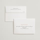 "Elance" - Wedding Invitations in Onyx by Eric Clegg - FREE Recipient Addressing