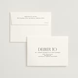 "Commonwealth" - Wedding Invitations in Ecru by That Girl Press - FREE Recipient Addressing
