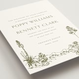 "Rancho" - Wedding Invitations in Verde by Megan Davis - Detail