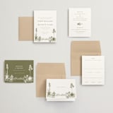 "Rancho" - Wedding Invitations in Verde by Megan Davis - Invitation Suite