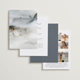 "Grand Escape" - Wedding Invitations in Stone by Petra Kern - Back of Card Options