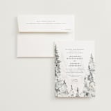 "Grand Escape" - Wedding Invitations in Stone by Petra Kern - Invitation with Envelope