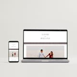 "Neutrality" - Wedding Invitations in Cream by Hooray Creative - FREE Wedding Website