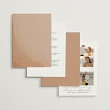 "Watercolor dune" - Wedding Invitations in Desert by Yuliya Evseeva - Back of Card Options