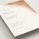 "Watercolor dune" - Wedding Invitations in Desert by Yuliya Evseeva - Detail
