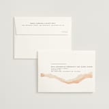 "Watercolor dune" - Wedding Invitations in Desert by Yuliya Evseeva - FREE Recipient Addressing