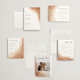 "Watercolor dune" - Wedding Invitations in Desert by Yuliya Evseeva - Invitation Suite