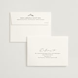 "Gentle Whisper" - Wedding Invitations in Cotton by Jennifer Postorino - FREE Recipient Addressing