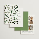 "Blossom" - Wedding Invitations in Blush by Susan Moyal - Back of Card Options