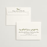 "Rustic Love" - Wedding Invitations in Parchment by GeekInk Design - FREE Recipient Addressing