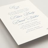 "Aristocratic" - Wedding Invitations in Sky by Creo Study - Detail