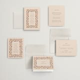 "prairie patchwork quilt" - Wedding Invitations in Autumn by Jessica Yeo - Invitation Suite