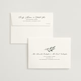 "Pressed Foliage" - Wedding Invitations in Heather by Stacey Meacham - FREE Recipient Addressing