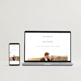 "Grande" - Wedding Invitations in Cotton by Carolyn Nicks - FREE Wedding Website