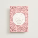 "AMAYA" - Wedding Invitations in Blush by Kanika Mathur - Front