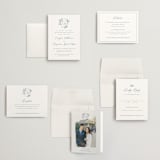 "Close to my Heart" - Wedding Invitations in Twilight Whisper by Design Lotus - Invitation Suite
