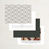 "Slated Forever" - Wedding Invitations in Chalkboard by GeekInk Design - Back of Card Options