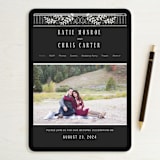 "Slated Forever" - Wedding Invitations in Chalkboard by GeekInk Design - FREE Wedding Website